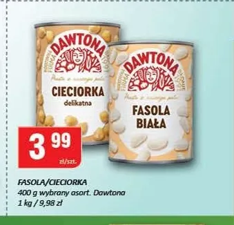 Fasola biała Dawtona promocja w Chorten