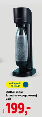 Saturator wody gazowanej Gaia promocja w Lidl