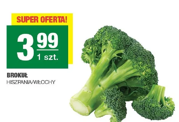 Brokuł hiszpania/włochy promocja w SPAR