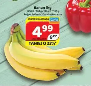 Banan promocja w Delfin