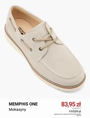 Mokasyny Memphis One promocja w Deichmann