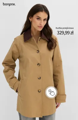 Kurtka przejściowa Bonprix promocja w bonprix