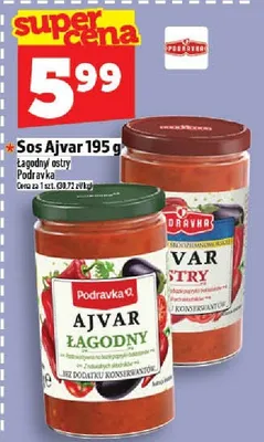 Sos Ajvar ostry Podravka promocja w TOPAZ
