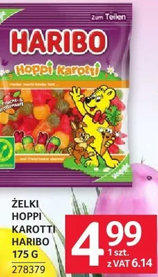 Żelki Hoppi Karotti promocja w Selgros