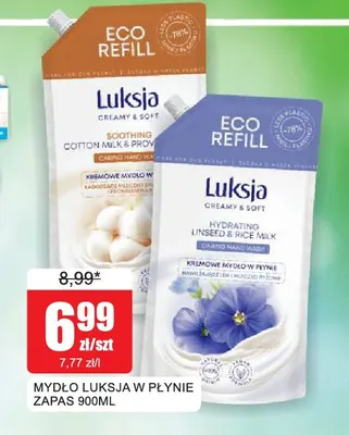 Mydło Luksja w płynie zapas promocja w Bingo