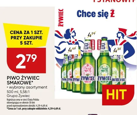 Piwo Żywiec smakowe promocja w Chata Polska