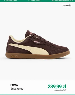 Sneakersy Puma promocja w Deichmann