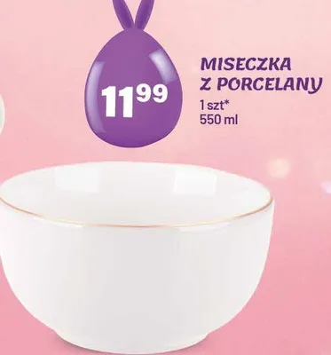 Miseczka z porcelany promocja w Arhelan