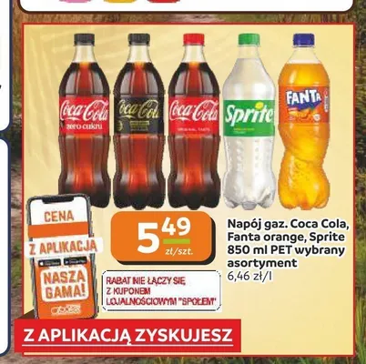 Napój gazowany Coca-Cola promocja w Społem Częstochowa