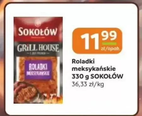 Roladki meksykańskie Sokołów promocja w Gama