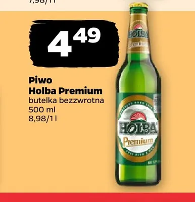 Piwo Holba Premium promocja w Netto
