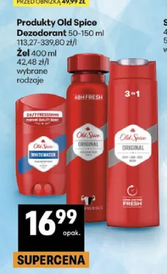 Żel pod prysznic Old spice captain promocja w Delikatesy Centrum