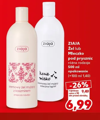 Żel pod prysznic malina Melado promocja w Kaufland