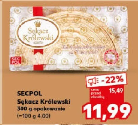 Sekacz Królewski promocja w Kaufland