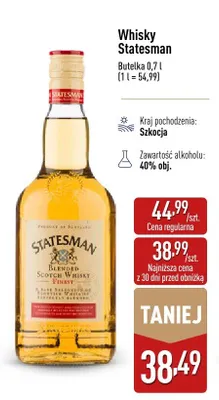 Whisky promocja w Aldi