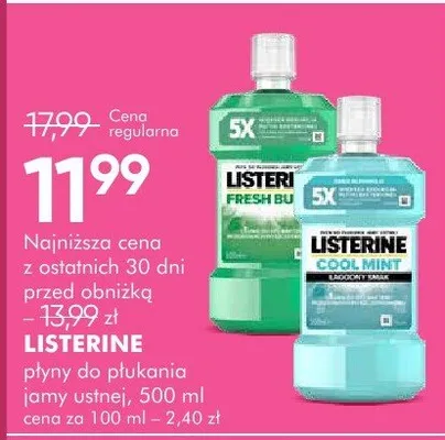 Płyn do płukania jamy ustnej promocja w Super-Pharm