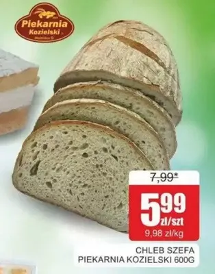 Chleb Szefa Piekarnia Kozielski promocja w Bingo