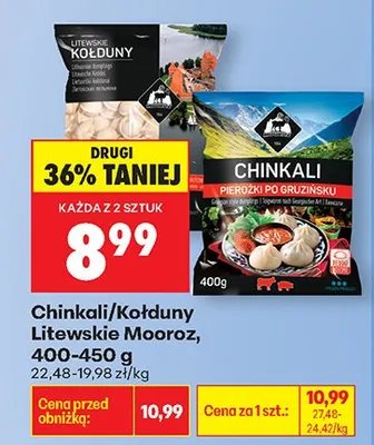 Chinkali pierożki po gruzińsku promocja w Biedronka