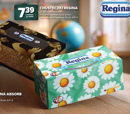 Chusteczki higieniczne Regina elegante promocja w Stokrotka