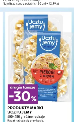 Pierogi z mięsem Ucztu jemy promocja w Stokrotka