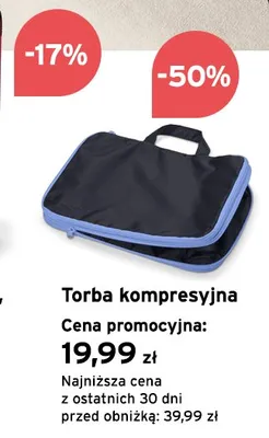Torba kompresyjna promocja w Tchibo