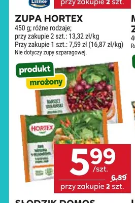 Zupa Hortex promocja w Stokrotka