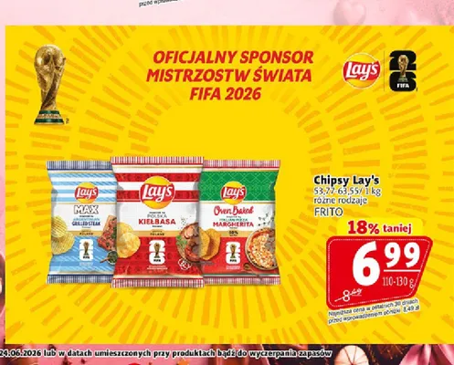 Chipsy Lay's Max Grilled Steak promocja w Prim Market