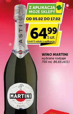 Wino Martini Asti promocja w Groszek