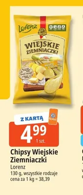Chipsy Wiejskie Ziemniaczki promocja w Leclerc