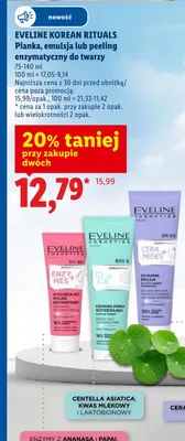 Kremowa pianka oczyszczająca do twarzy Eveline Cosmetics Korean Rituals promocja w Lidl