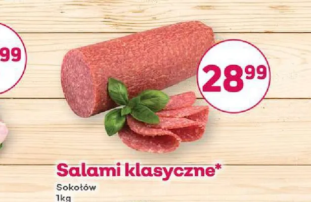 Salami klasyczne Sokołów promocja w Bliski
