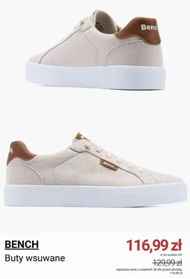 Buty wsuwane Bench promocja w Deichmann