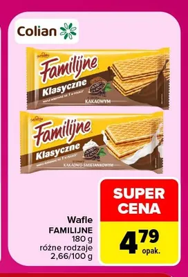 Wafle Familijne promocja w Carrefour