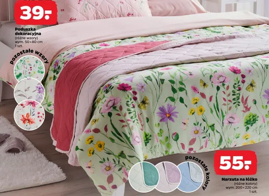 Narzuta na łóżko promocja w Netto