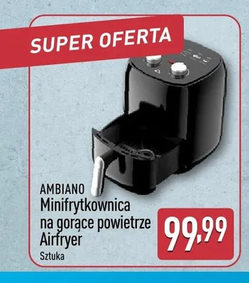 Minifrytkownica na gorące powietrze Airfryer Ambiano promocja w Aldi