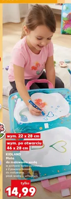 Mata do malowania wodą KIDLAND wym. 22x28cm promocja w Kaufland