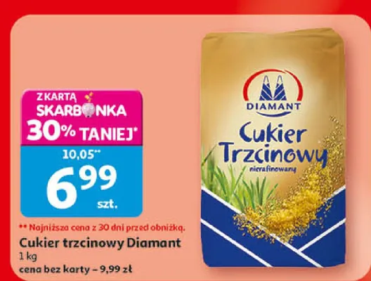 Cukier trzcinowy promocja w Auchan