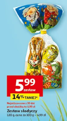 Zestaw słodyczy promocja w Auchan