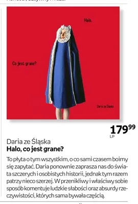Płyta winylowa Daria ze Śląska Halo, co jest grane? promocja w Empik