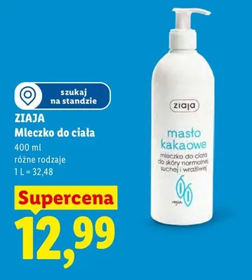 Mleczko do ciała promocja w Lidl