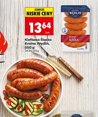 Kiełbasa Śląska promocja w Biedronka