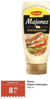 Majonez Dekoracyjny Winiary promocja w Dino