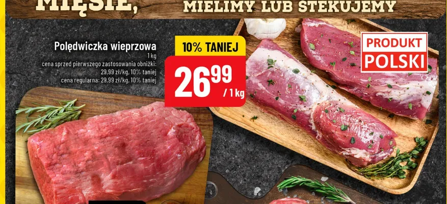 Polędwiczka wieprzowa promocja w POLOmarket