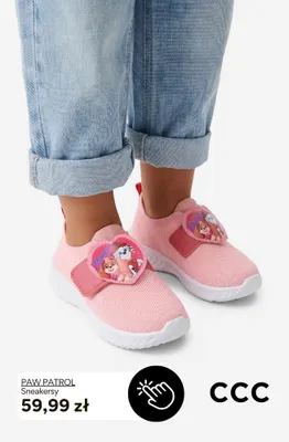 Sneakersy Paw Patrol promocja w CCC