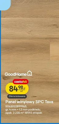 Panel winylowy SPC Tava promocja w Castorama