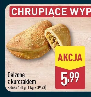Calzone z kurczakiem promocja w Aldi