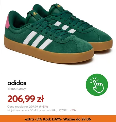 Sneakersy Adidas promocja w eobuwie.pl