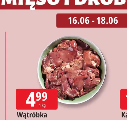 Wątróbka drobiowa promocja w Leclerc