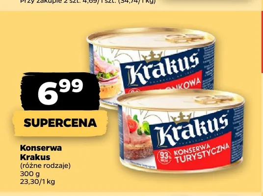 Konserwa Krakus promocja w Netto