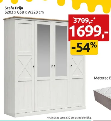 Szafa Black Red White Frija promocja w Black Red White